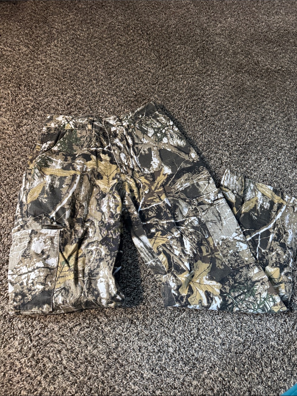 Camo Cargo Jeans in Green, Brown, Black